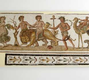 Bacchus auf dem Löwen