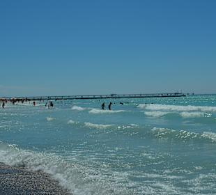 Weißer Strand