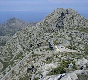 "Krawattenknoten" bei Sa Calobra