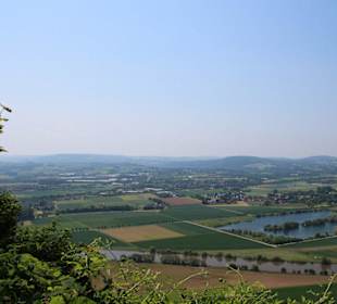 Blick in das Wesertal vom Wittekindsberg