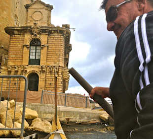 With Victor from Isla to Valletta Waterfront