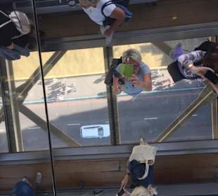 Glasboden in der Towern Bridge