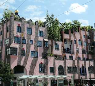 Bei der Grünen Zitadelle (Hundertwasserhaus)