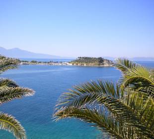 Blick von Vogelinsel zu Nachbarinsel