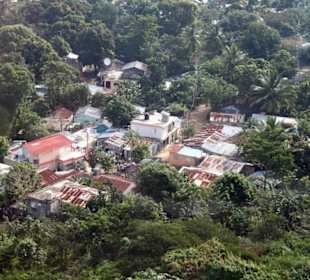 Blick aus der Seilbahn