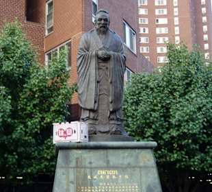 Denkmal zu Ehren von Confuse in China Town