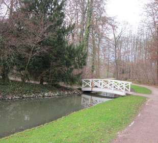 Schlosspark Schwetzingen im Winter