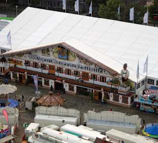 Blick auf den Freimarkt aus dem Riesenrad