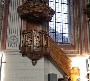 Besuch der Mauritiuskirche von Wiesentheid