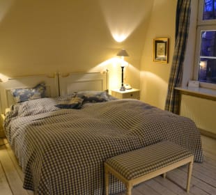 Unser Zimmer am Abend