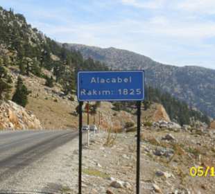 Höchster Strassenpunkt im Taurusgebirge