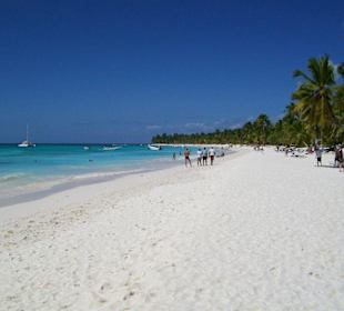Strand der Insel Saona