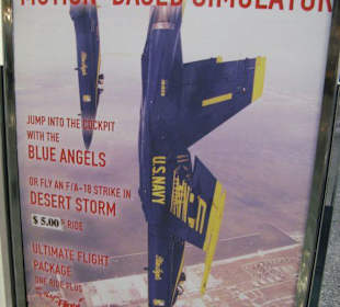 Flugsimulator im National Naval Aviation Museum