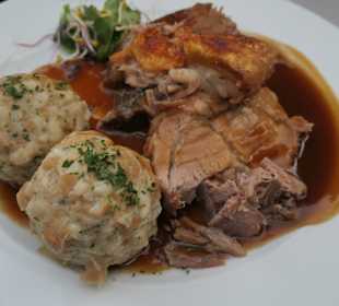 Zum Abendessen beim Rest. Zur Post in Ruhpolding