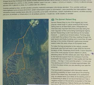 Bohlenweg durchs Kemeru-Moor