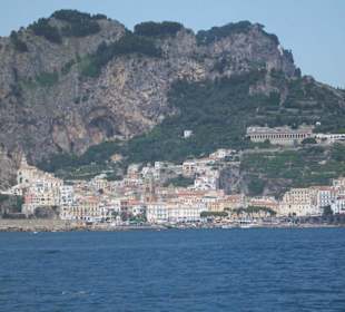 Amalfi vom Schiff