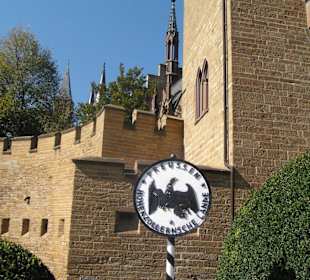 Detailansicht Burg Hohenzollern