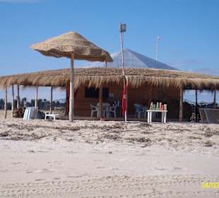 Strandbar hinterm Hotel Rimel