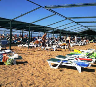 Am Strand entlang Kumköy-Evrenseki-Colakli