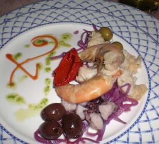 Appetizer at la gondola