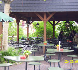 Terrasse des Eiscafés