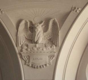 Evangelisten-Stuckornamente 