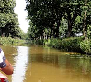 Kanufahrt auf dem Torfkanal