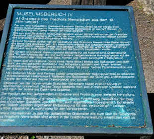 Erläuterung eines Museumsbereiches