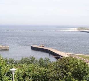 Molenköpfen Hafeneinfahrt