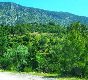 Green Canyon vom Staudamm nach Side