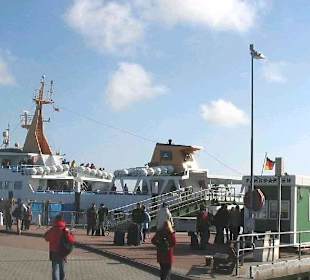 Fähre in Nessmersiel