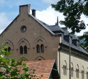 Unterwegs in der Altstadt von Meiningen