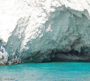 Blue caves zakynthos