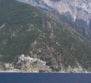 Eines der Kloster von Athos