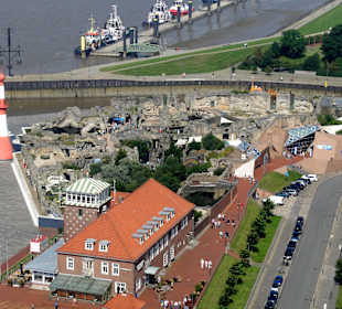 Blick von der Aussichtsplattform Sail City