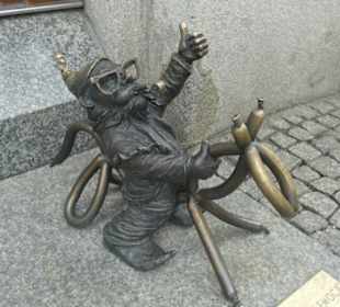 Wrocławskie krasnale – die Breslauer Zwerge