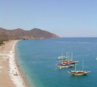 Cirali\'s beautiful 4km beach