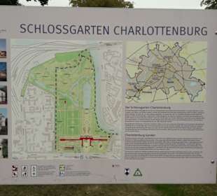 Parkanlage Charlottenburg, Hinweisschild