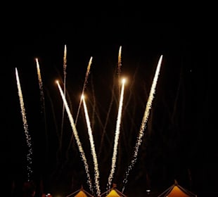 Das Abschlussfeuerwerk im Bild