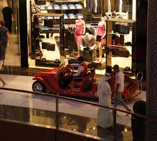 Taxi in der Dubai Mall