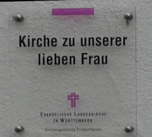 Kirche Zu unserer lieben Frau