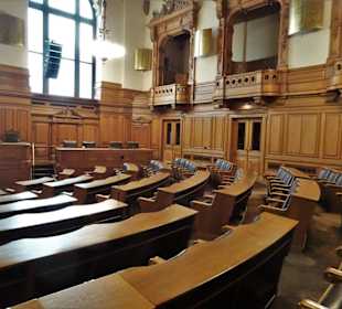 Rundgang durch das Rathaus von Hamburg