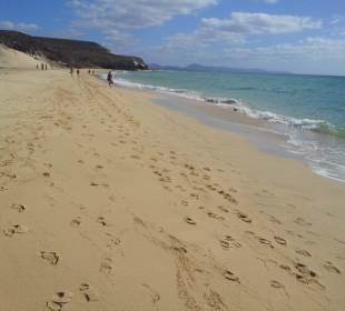 Spaiergang Richtung Costa Calma bei Ebbe