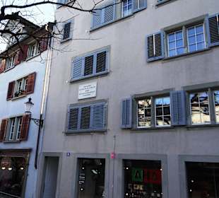 Шпигельгассе, 14 - знаменитый дом