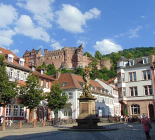 Malerische Altstadt von Heidelberg