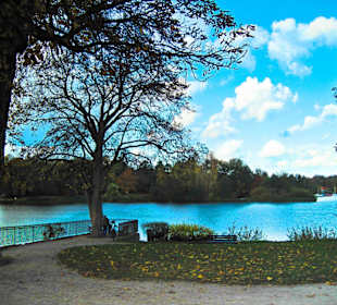 Парк Замка Ойтин. Золотая осень.