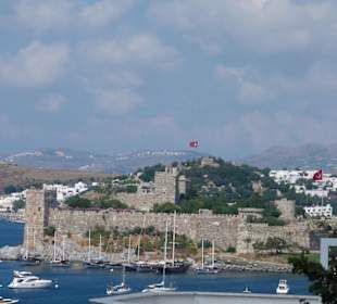 Blick auf die Burg von Bodrum