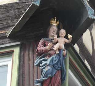 Bei einem Altstadt-Bummel durch Lohr am Main