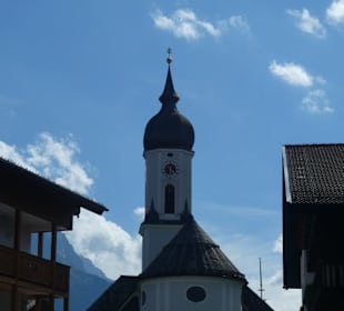 In der Altstadt von Garmisch
