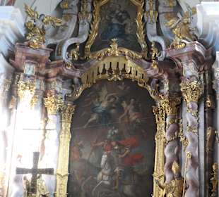 Ruhpolding: die kath. Kirche St. Georg